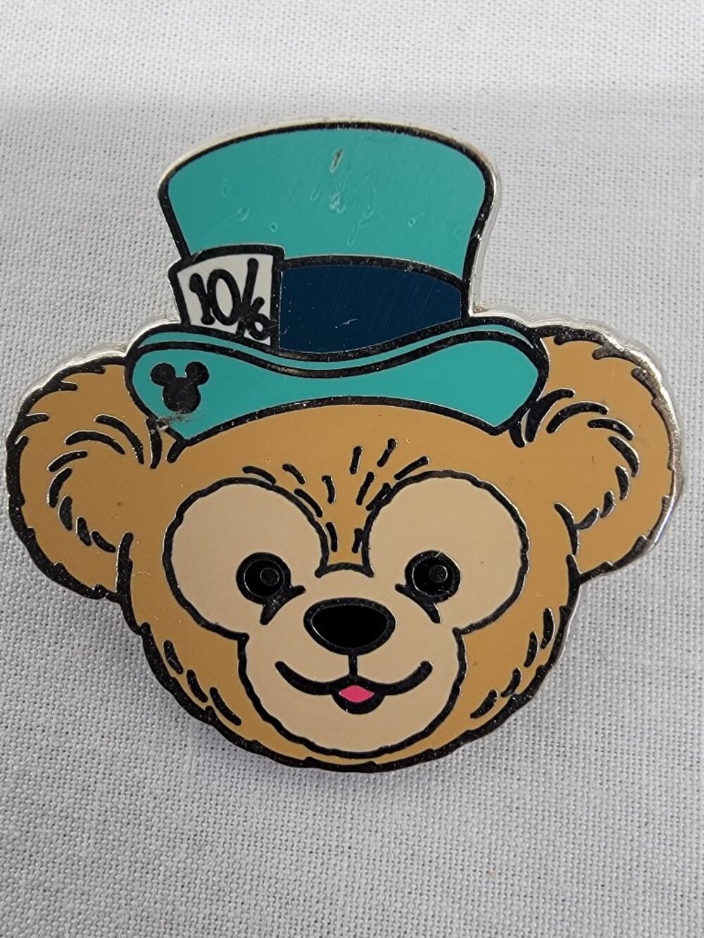 DISNEY Pin Trading ~ Duffy Hats Series 2/5 ~ Mad Hatter ~ Hidden Mickey ~ 2013